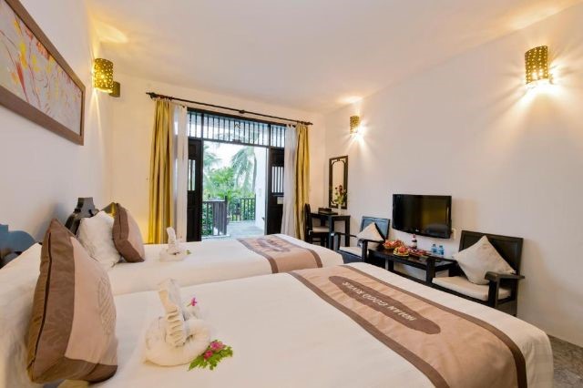 Phòng Coco Deluxe Twin Garden View